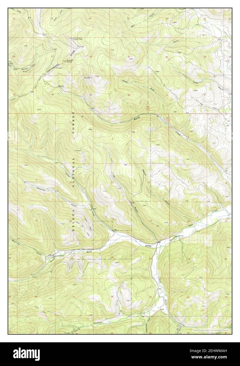 Granite Butte, Montana, map 1968, 124000, United States of America by Timeless Maps, data U.S
