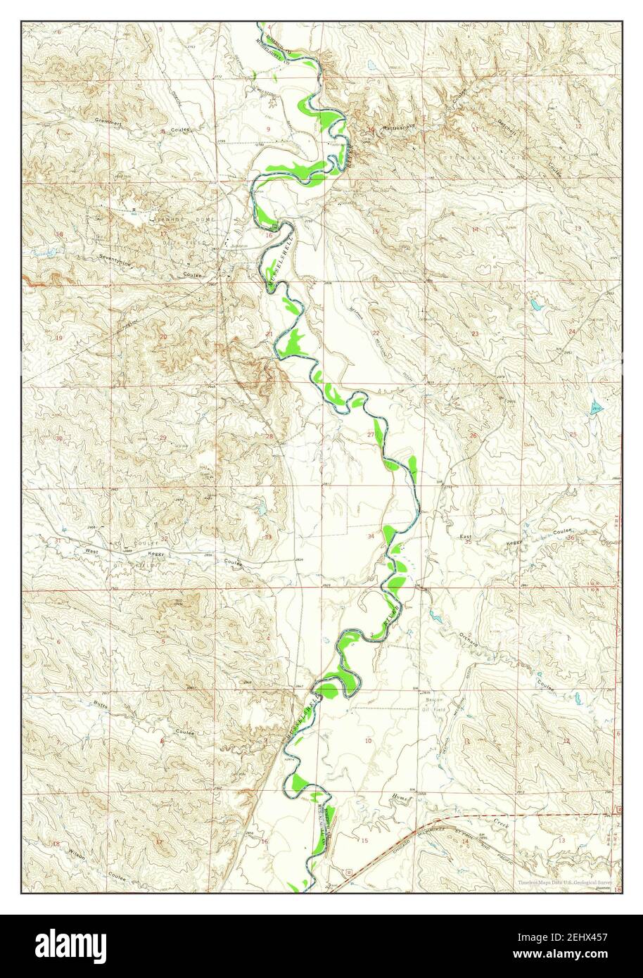 Melstone NE Montana map 1962 - Melstone Ne Montana Map 1962 124000 United States Of America By Timeless Maps Data Us Geological Survey 2EHX457 