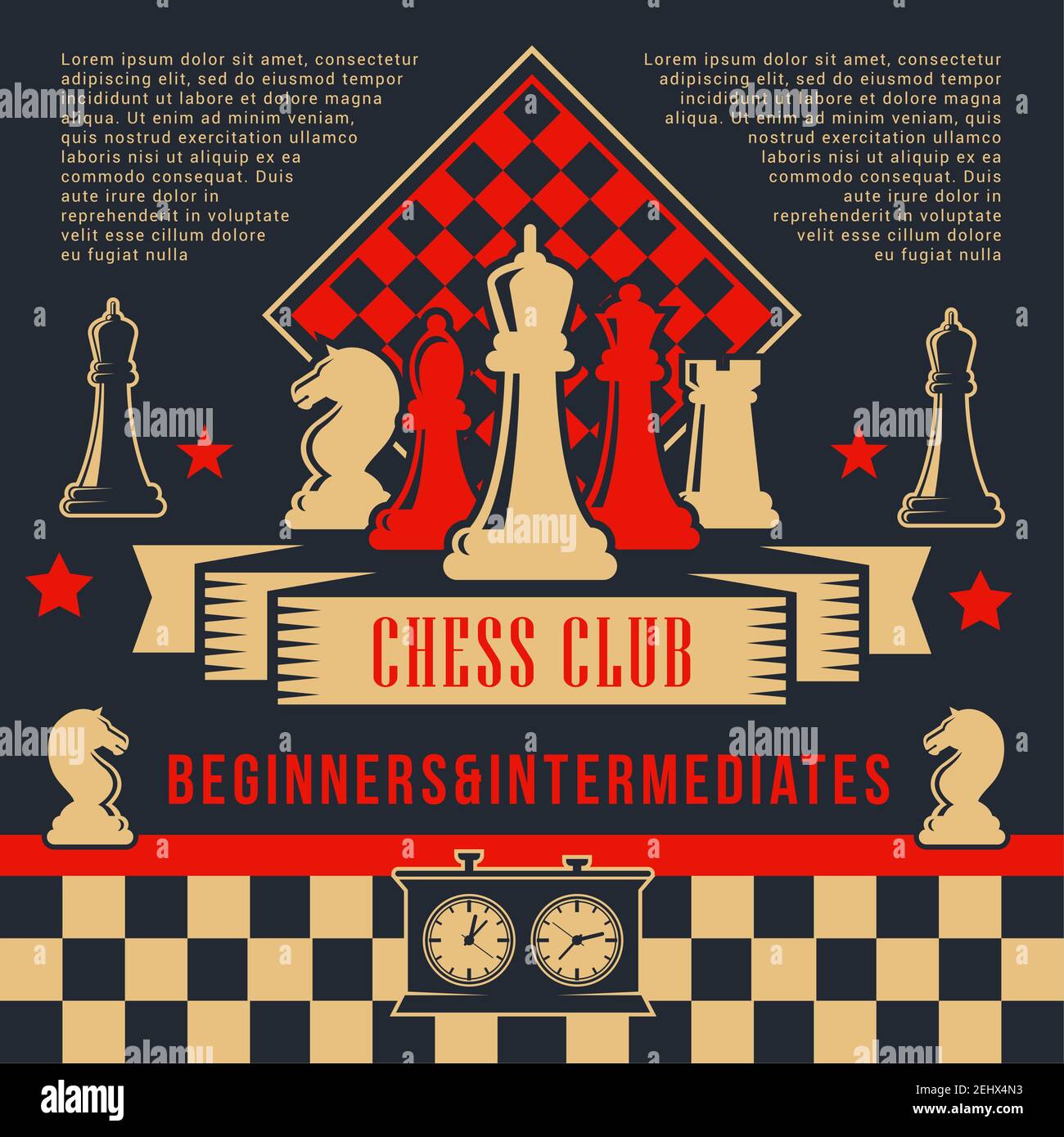 chess club posters