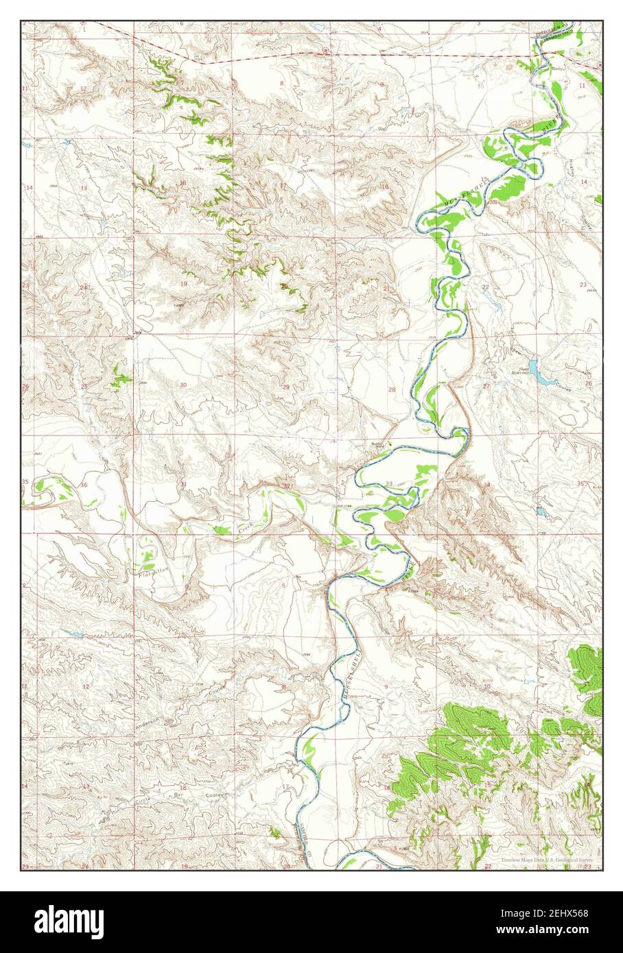 Map of mosby montana hires stock photography and images Alamy