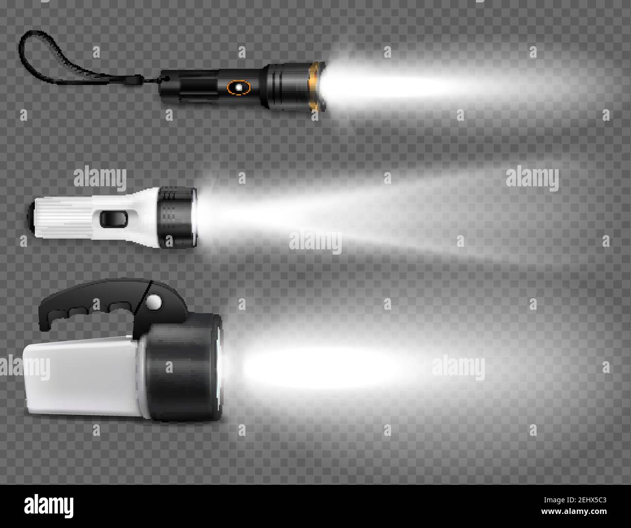 Flashlight pointing Stock Vector Images Alamy