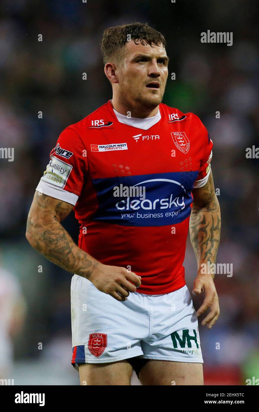 Rugby League - St Helens v Hull Kingston Rovers - First Utility Super League - Langtree Park - 24/7/15 Ben Cockayne of Hull Kingston Rovers Mandatory Credit: Action Images / Ed Sykes  EDITORIAL USE ONLY. Stock Photo