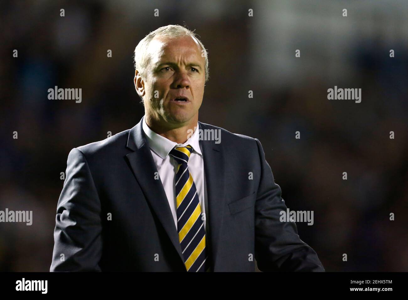 Rugby League - Leeds Rhinos v St Helens - Ladbrokes Challenge Cup Semi Final - The Halliwell Jones Stadium - 31/7/15 Leeds Rhinos head coach Brian McDermott Mandatory Credit: Action Images / Ed Sykes  EDITORIAL USE ONLY. Stock Photo