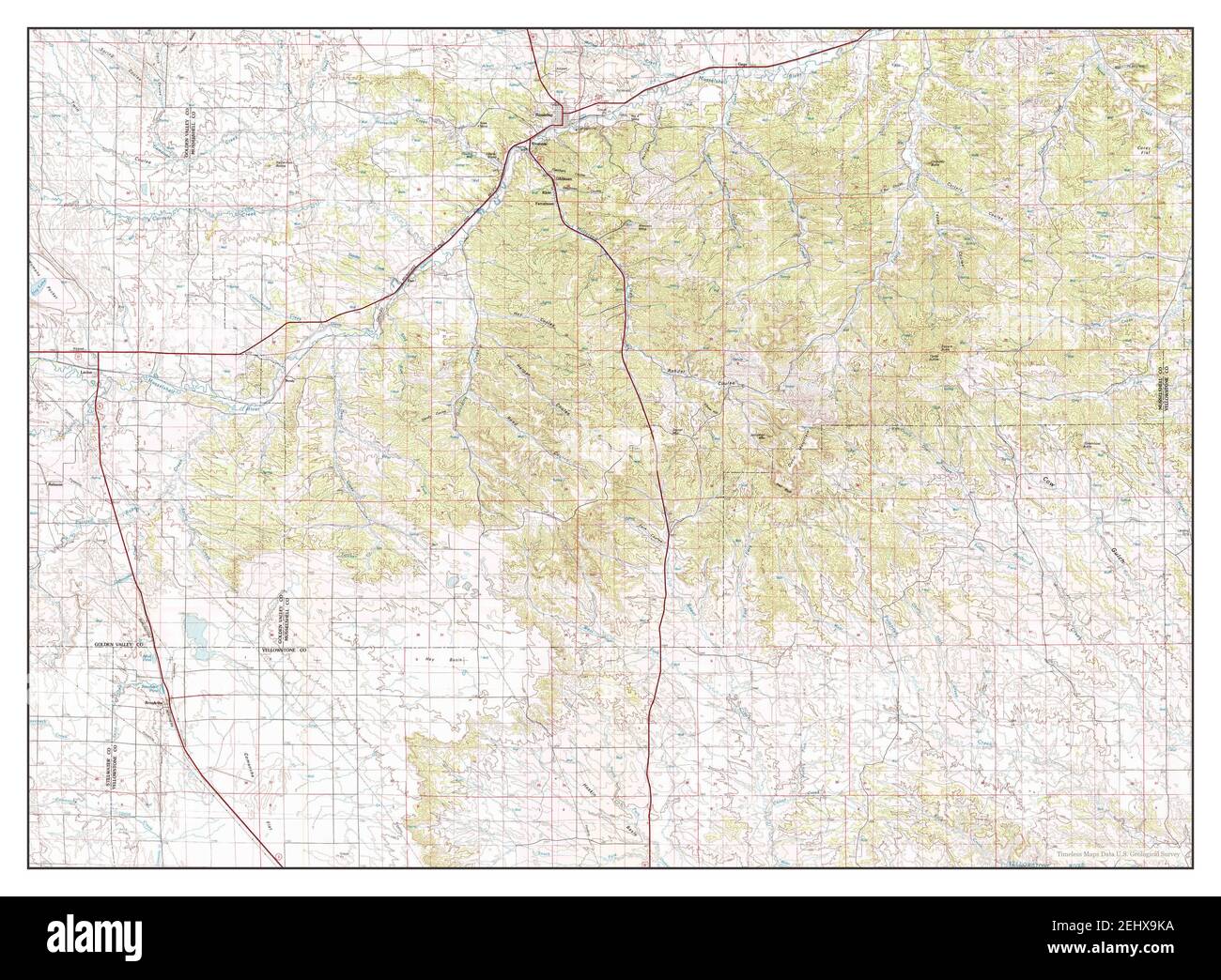 Roundup, Montana, map 1979, 1100000, United States of America by