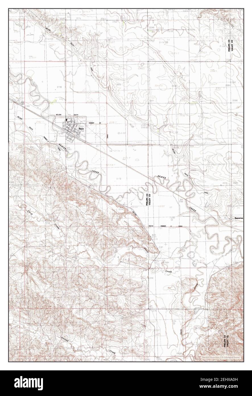 Saco montana map Cut Out Stock Images & Pictures Alamy