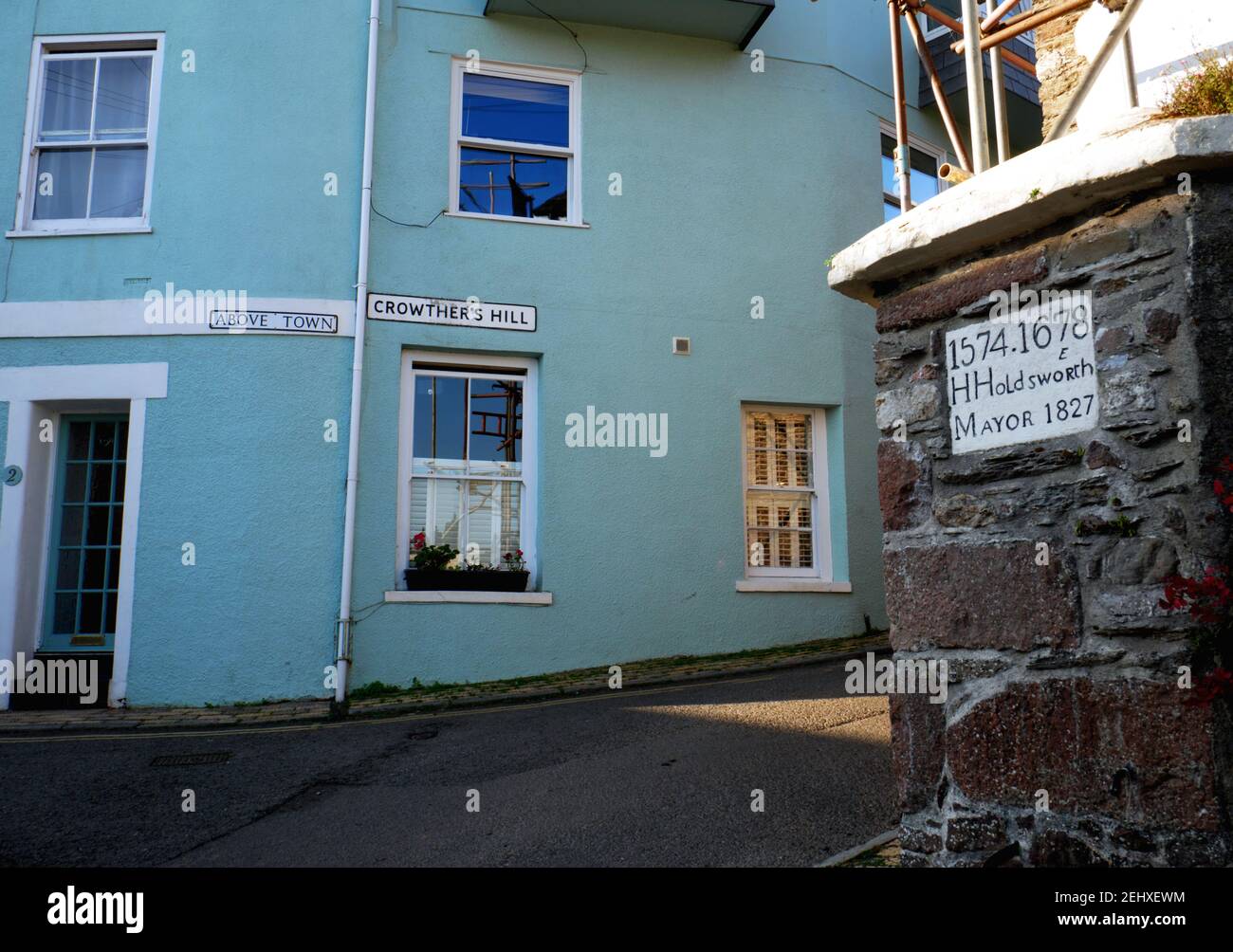 A water conduit at the corner of South Ford and Crowthers Hill in