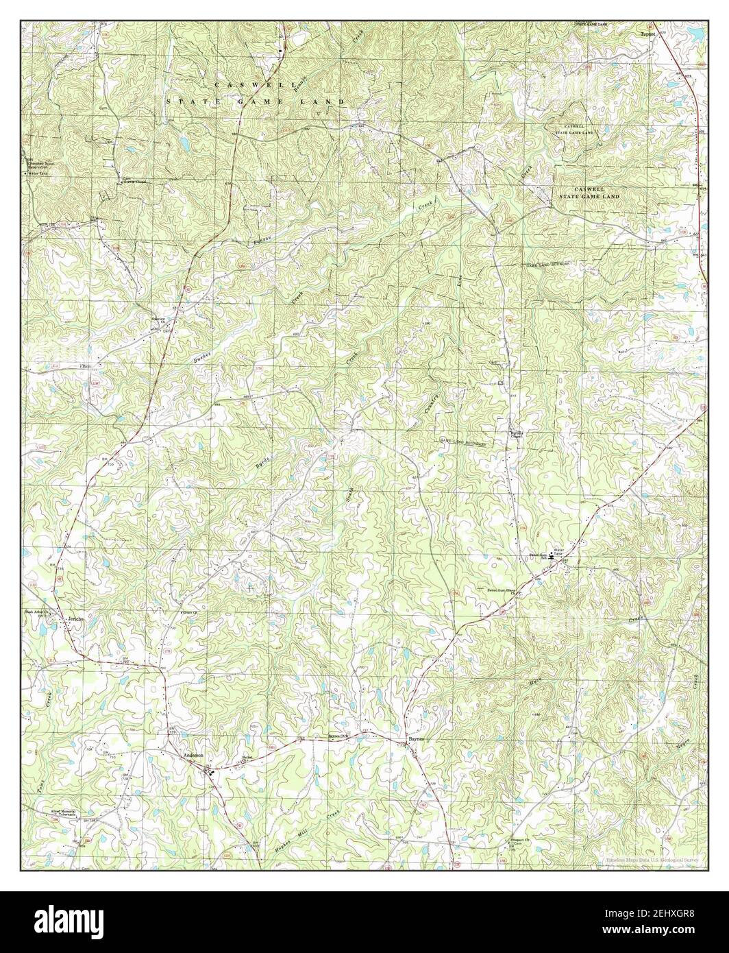 Anderson, North Carolina, map 2002, 124000, United States of America by Timeless Maps, data U.S