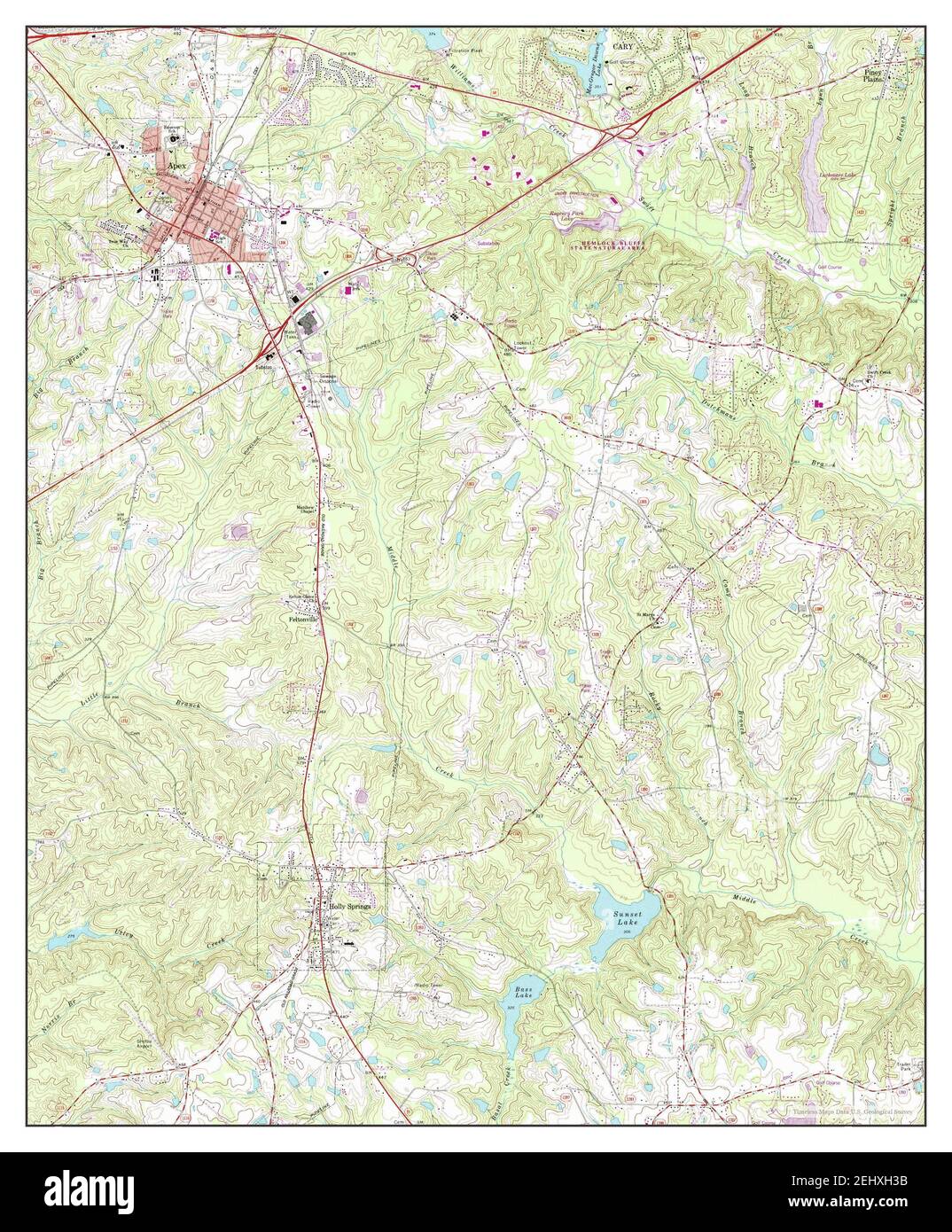 Map of apex Cut Out Stock Images & Pictures Alamy