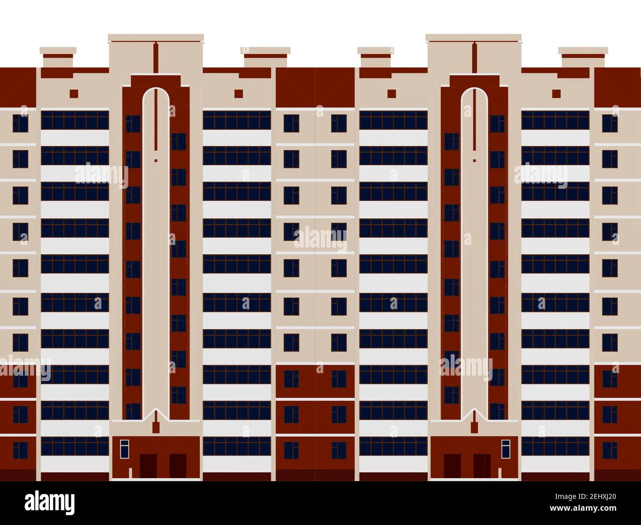 multi-storey-residential-building-front-view-vector-illustration