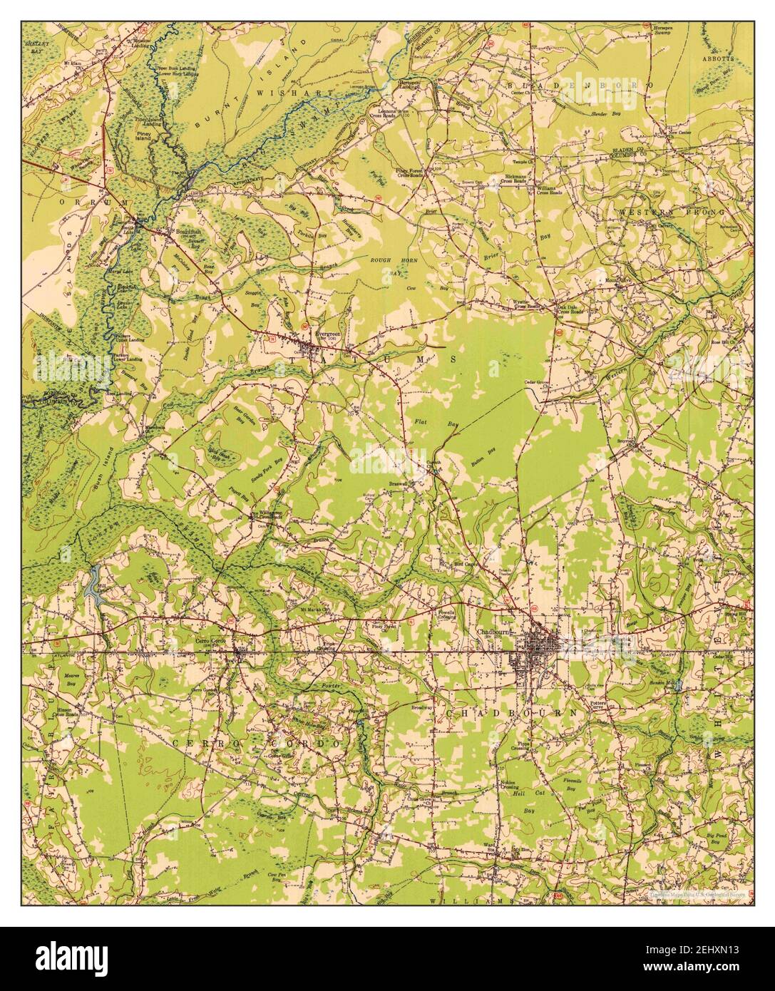 Antique map of north carolina hires stock photography and images Alamy