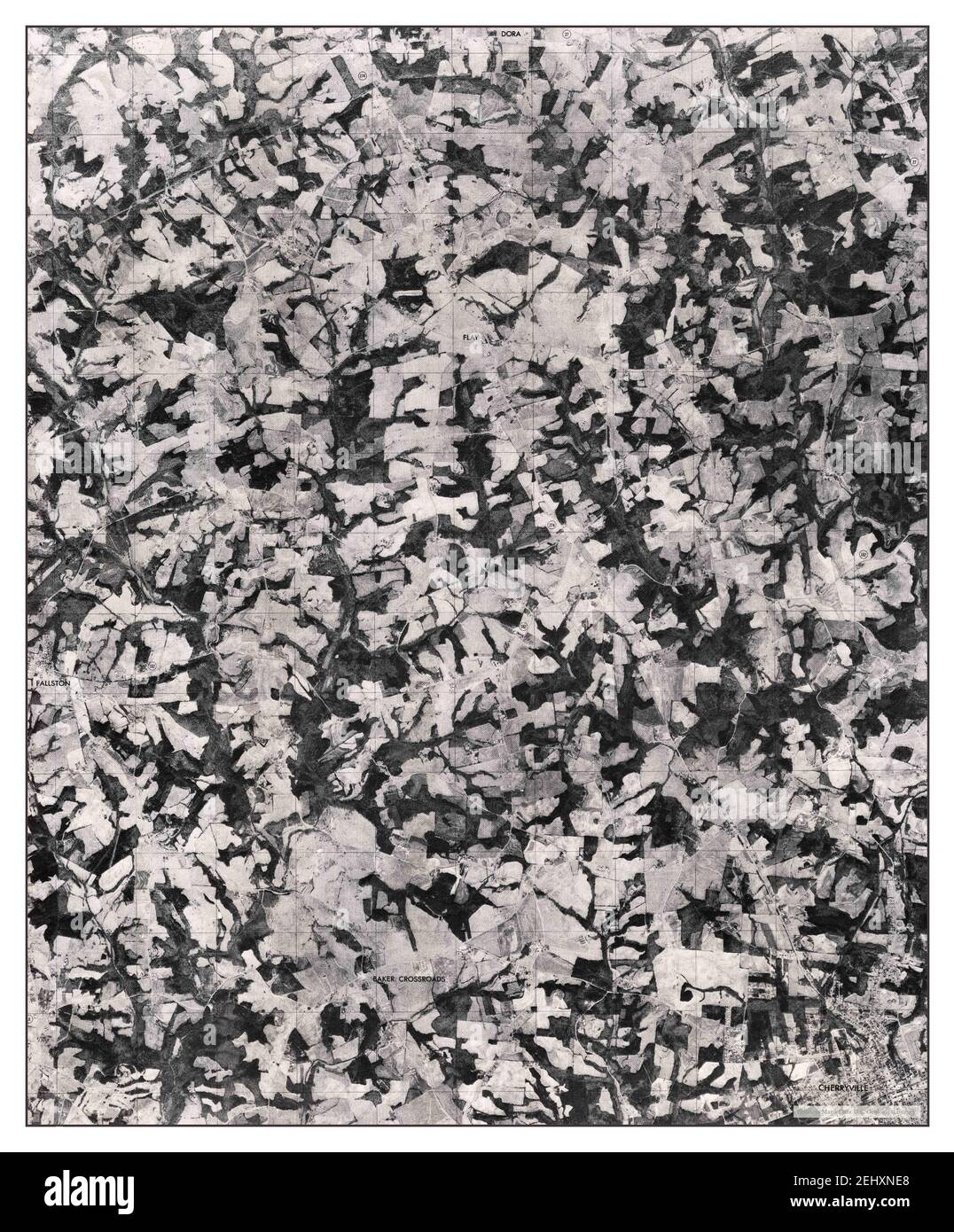 Map of cherryville hires stock photography and images Alamy