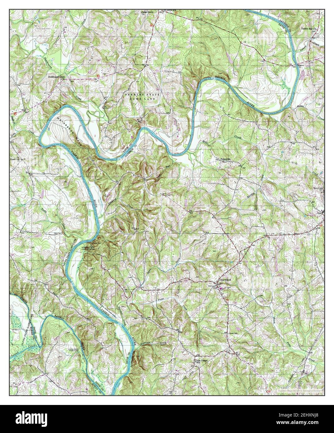 Churchland, North Carolina, map 2000, 124000, United States of America