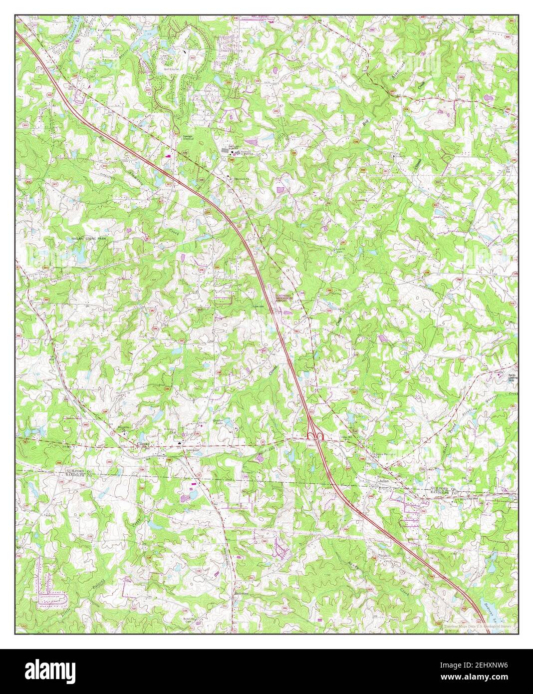 Map of climax Cut Out Stock Images & Pictures Alamy