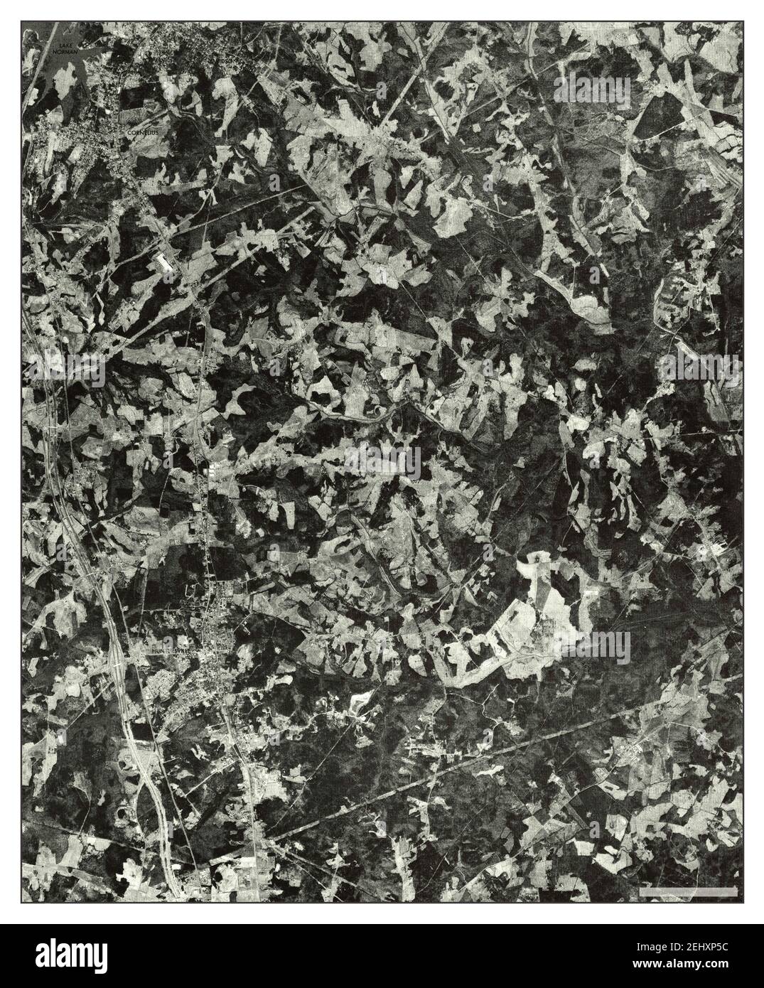 Cornelius, North Carolina, map 1976, 124000, United States of America by Timeless Maps, data U