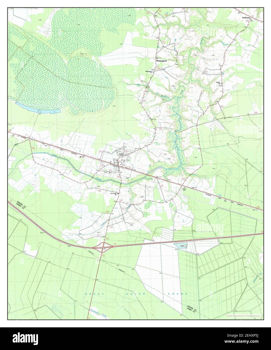 Map of north cove hires stock photography and images Alamy