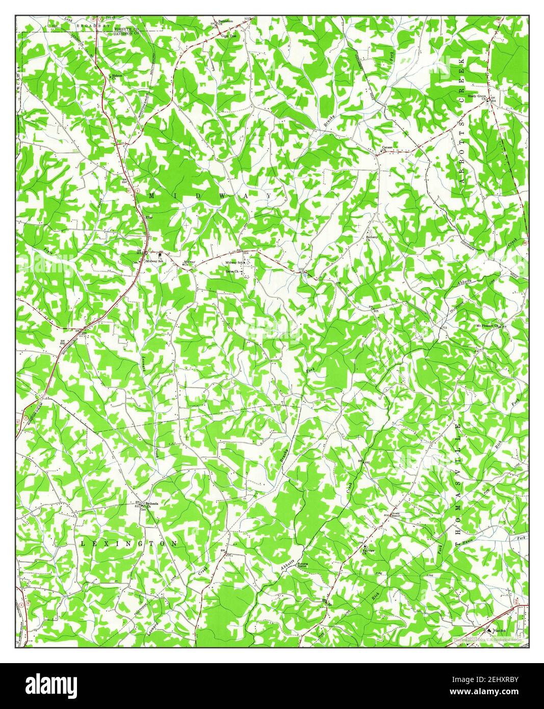 Eller, North Carolina, map 1949, 124000, United States of America by