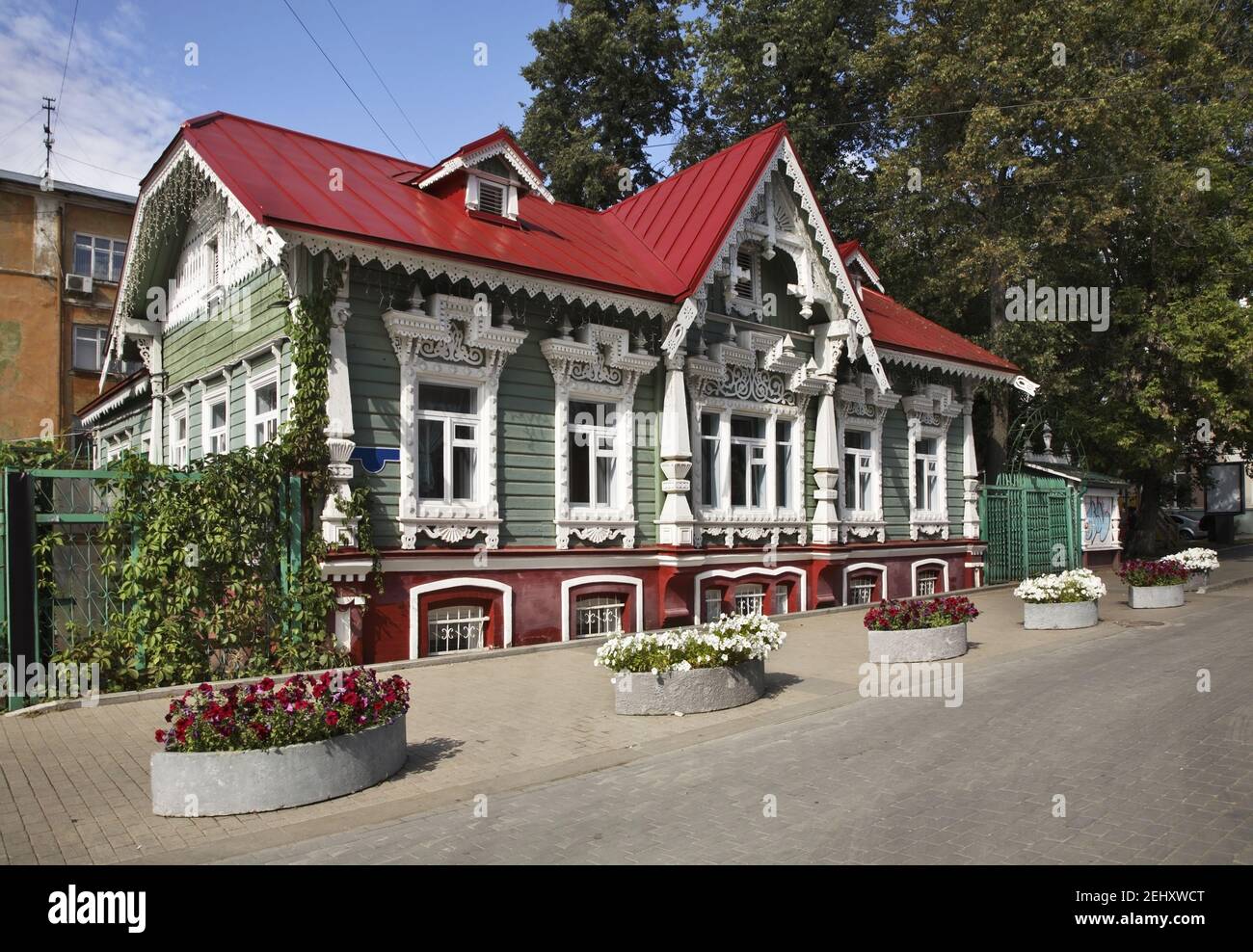 Perm street in Perm. Russia Stock Photo Alamy