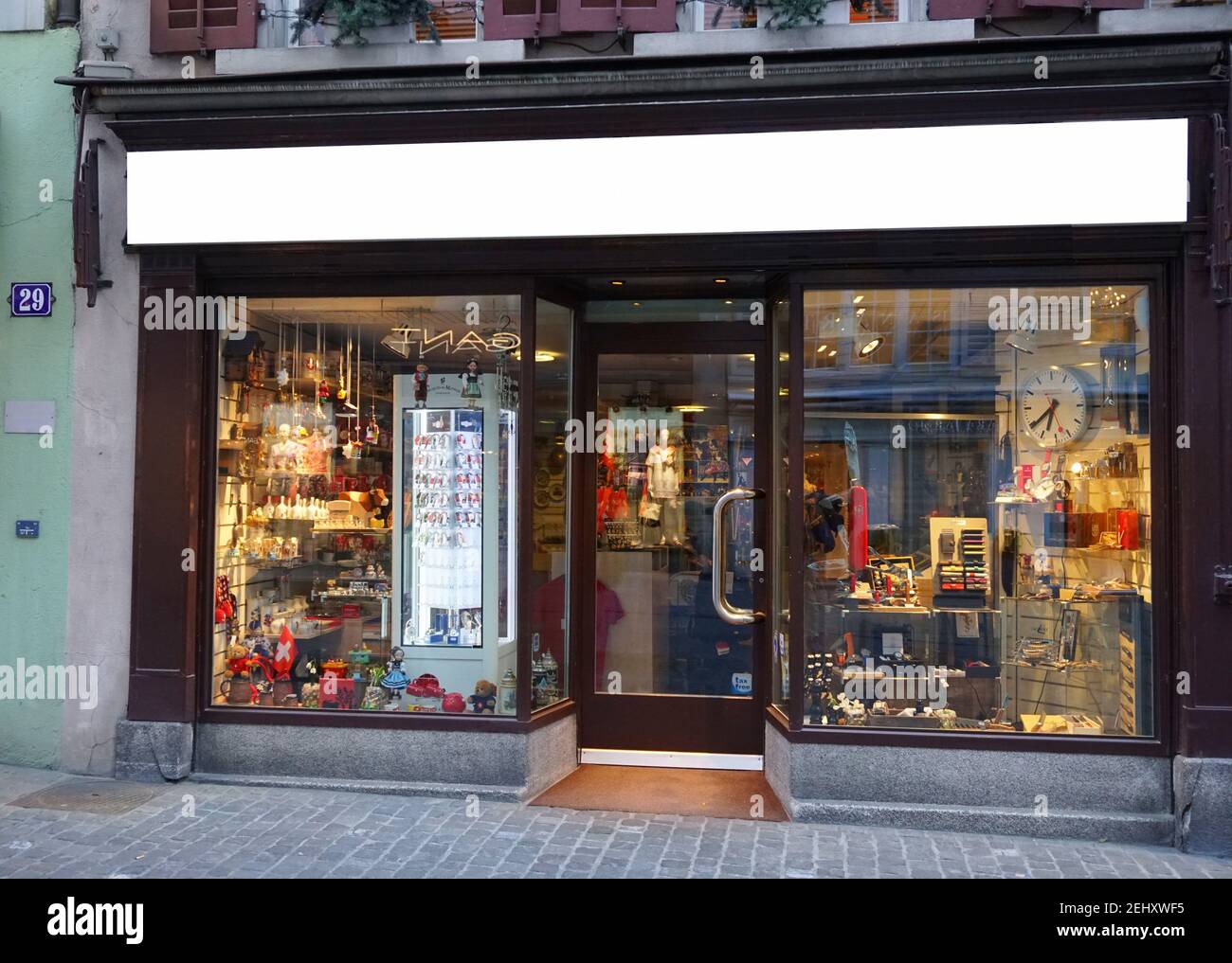 Swiss Shop Store Zurich Switzerland Stock Photo Stock Images Stock