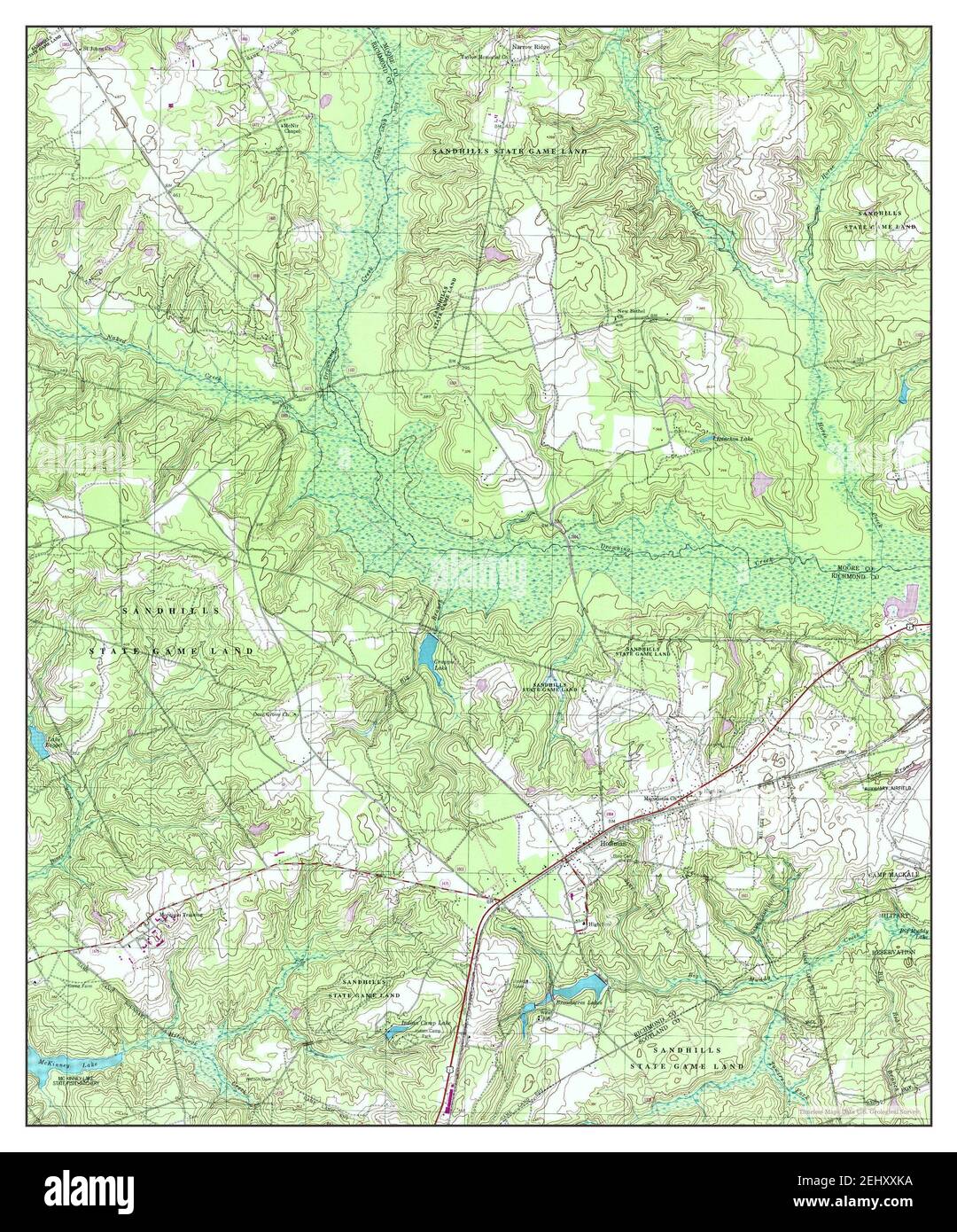 Map of hoffman Cut Out Stock Images & Pictures Alamy
