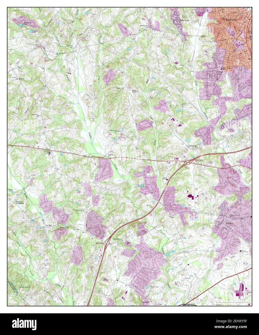 Kannapolis map Cut Out Stock Images & Pictures Alamy
