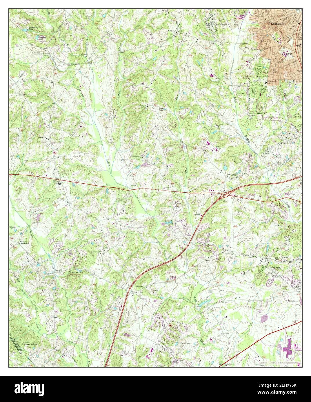Kannapolis map Cut Out Stock Images & Pictures Alamy