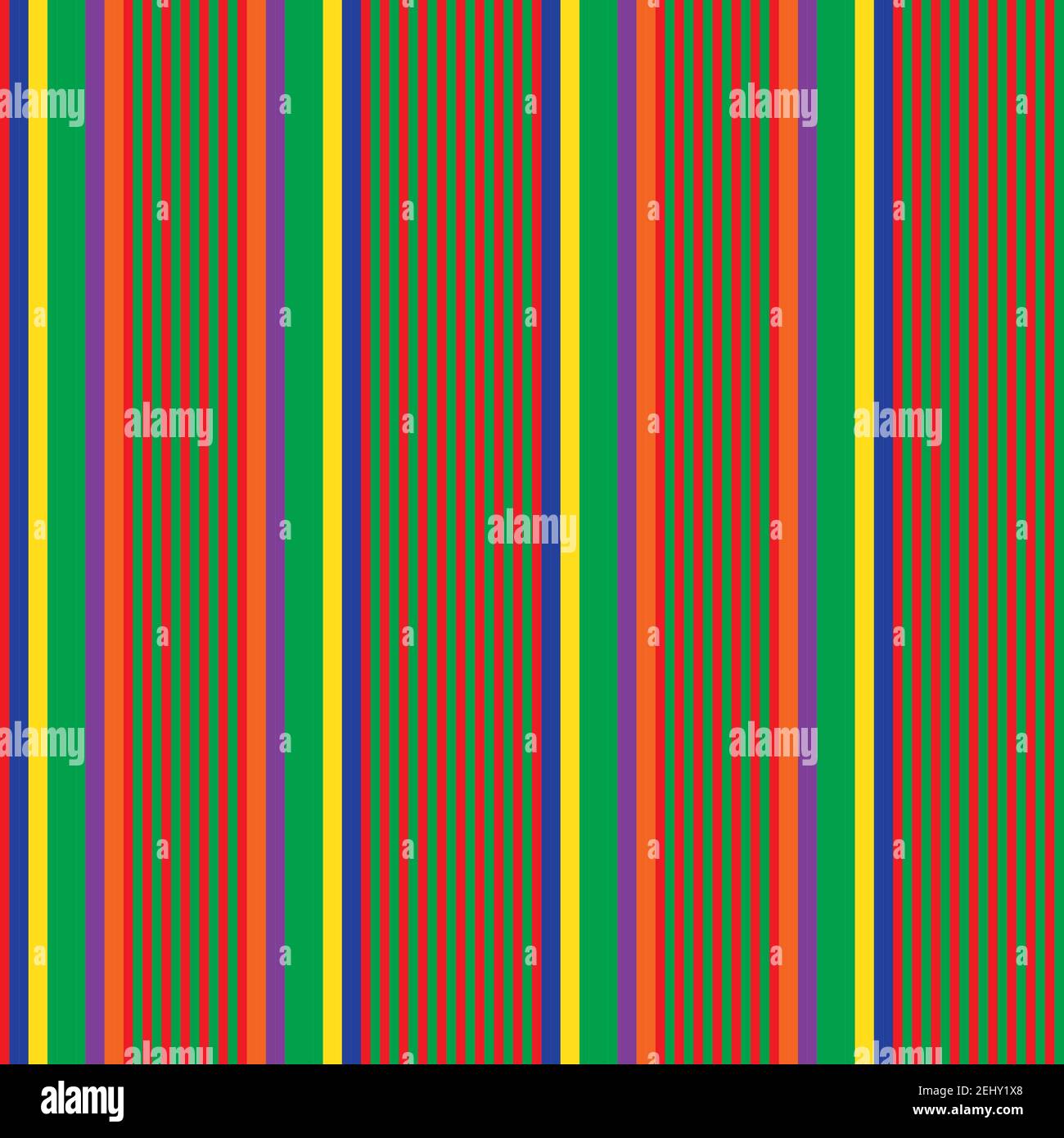 Rainbow vertical striped seamless pattern background suitable for ...