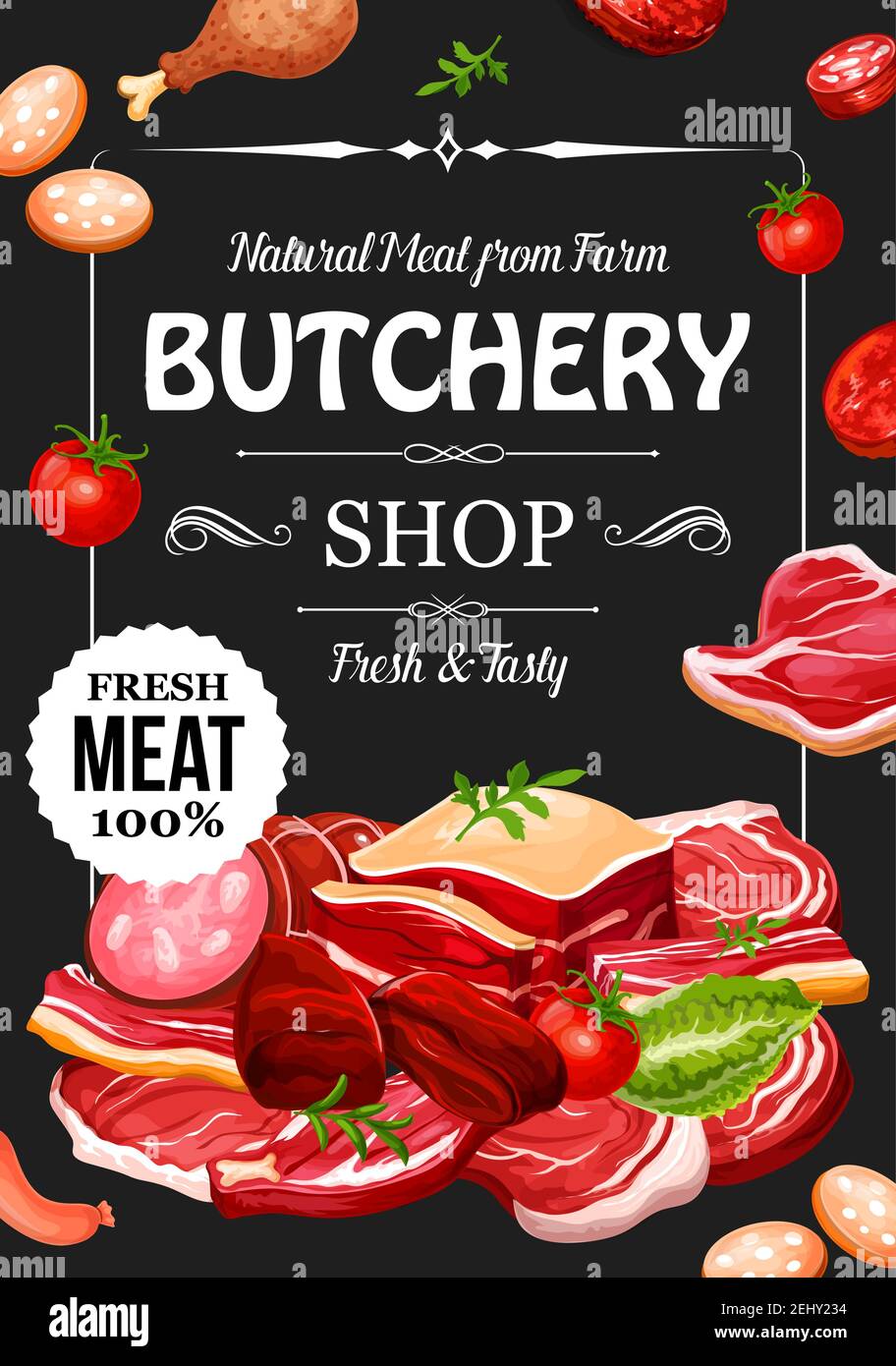 Rosemary lamb chop Stock Vector Images - Alamy