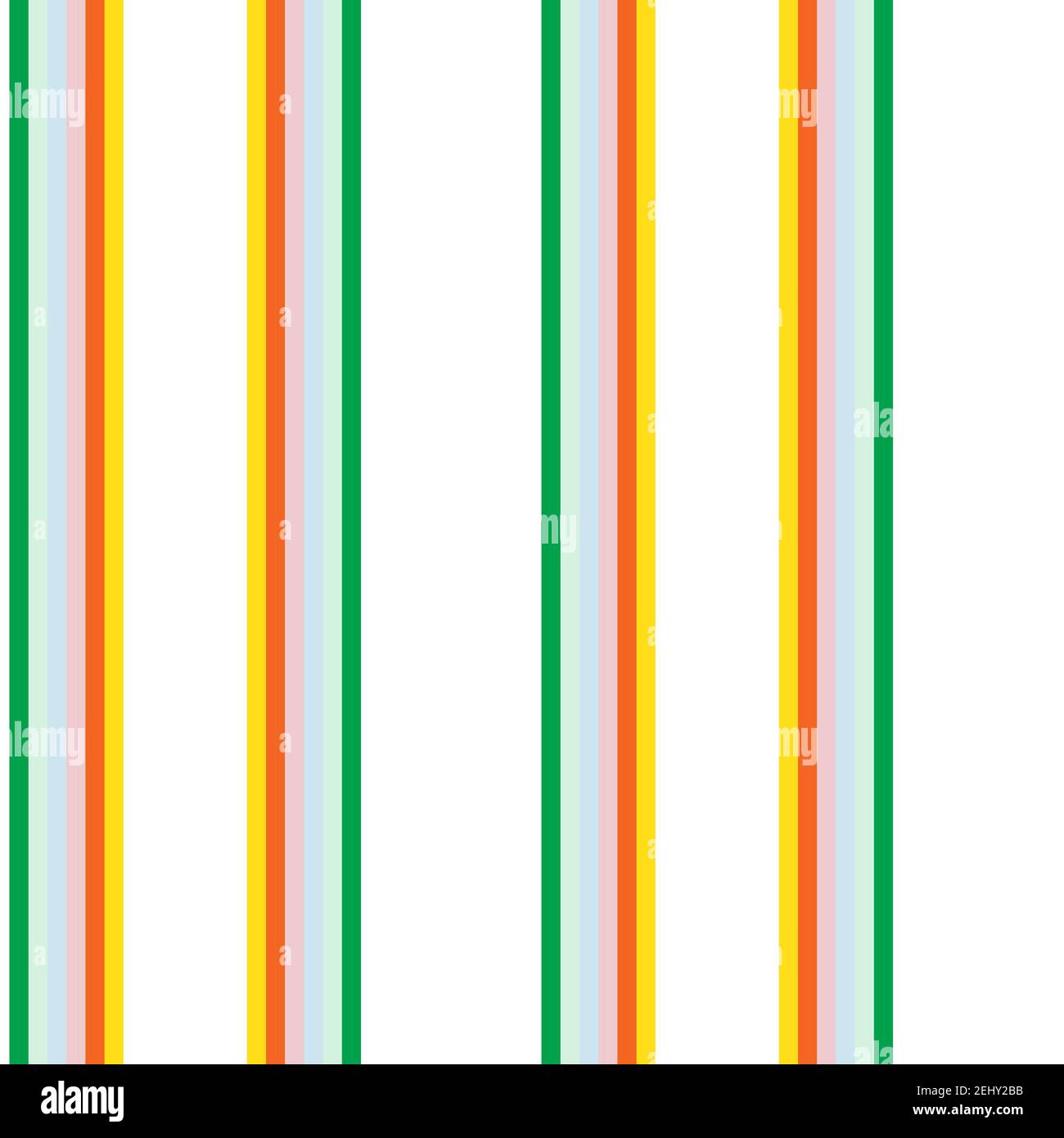 Rainbow Pastel vertical striped seamless pattern background suitable ...