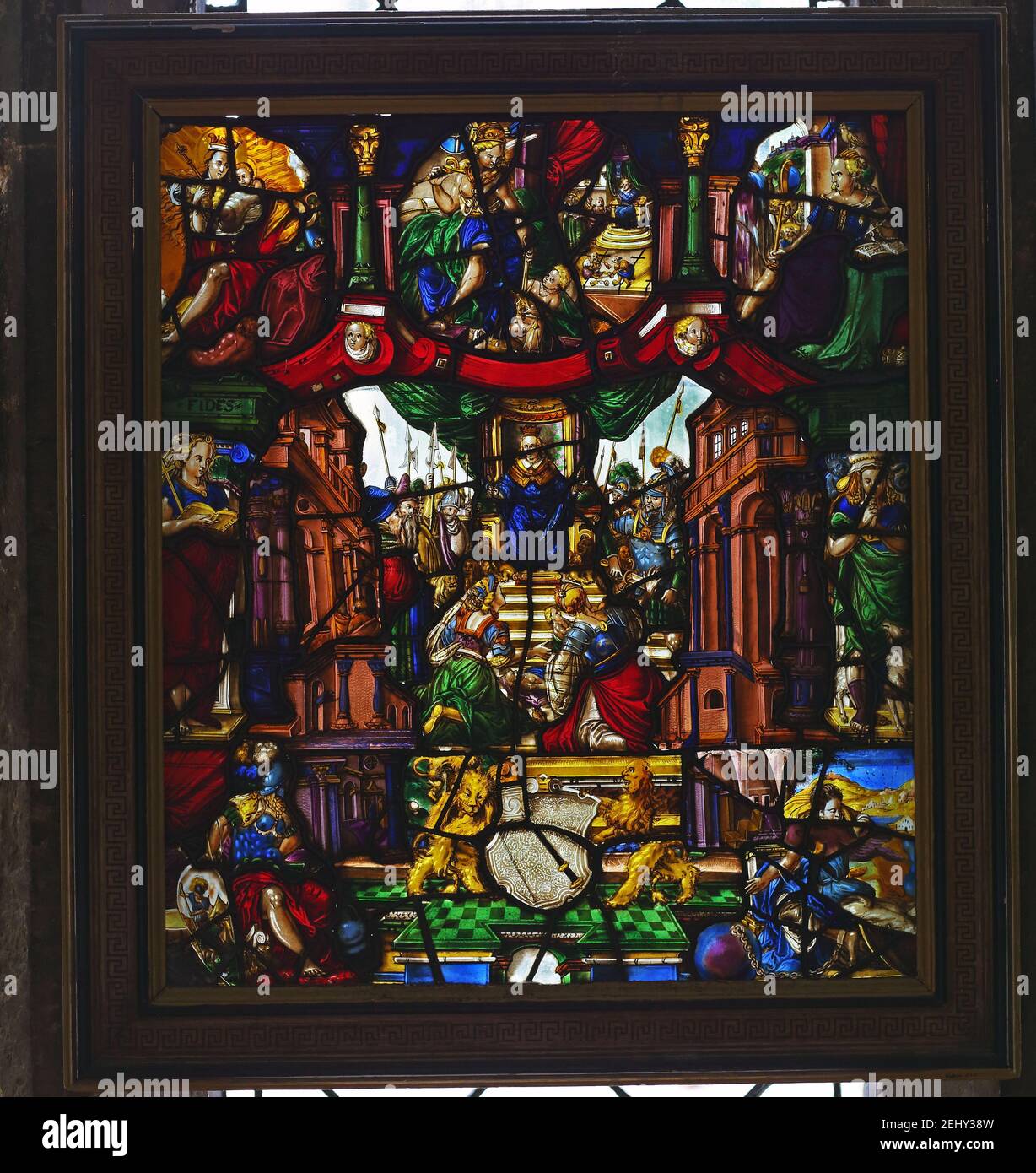 Golden Jubilee Stained Glass Window of Prince at Durham