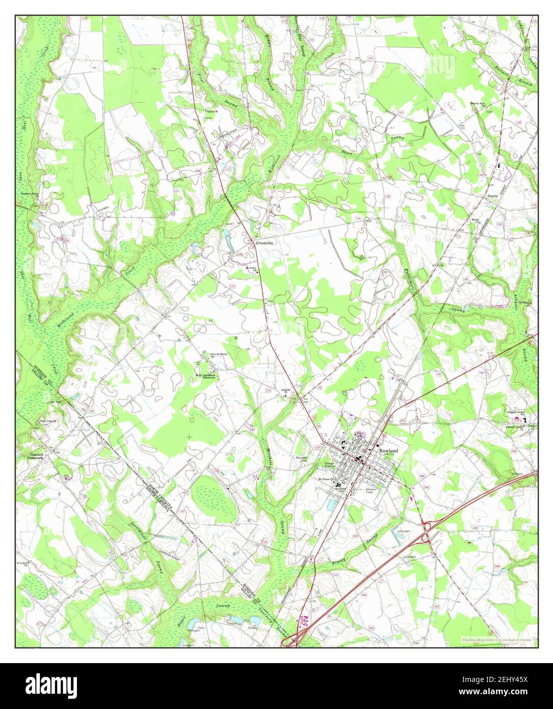 North carolina road map Cut Out Stock Images & Pictures Alamy