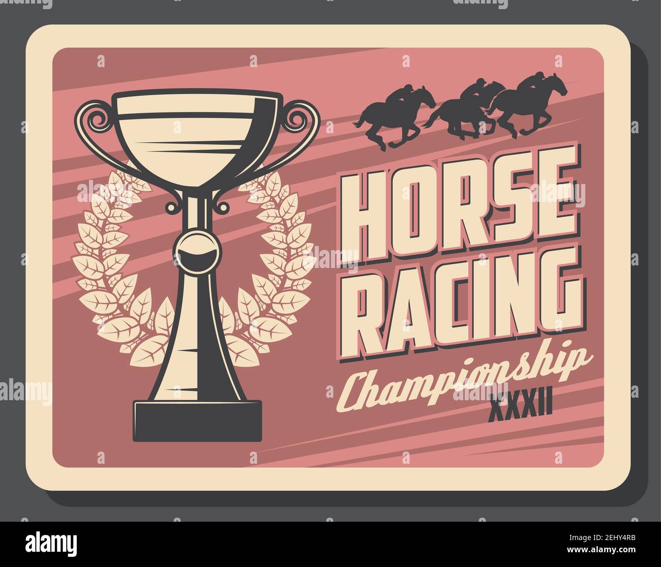 Horse stake Stock Vector Images - Alamy