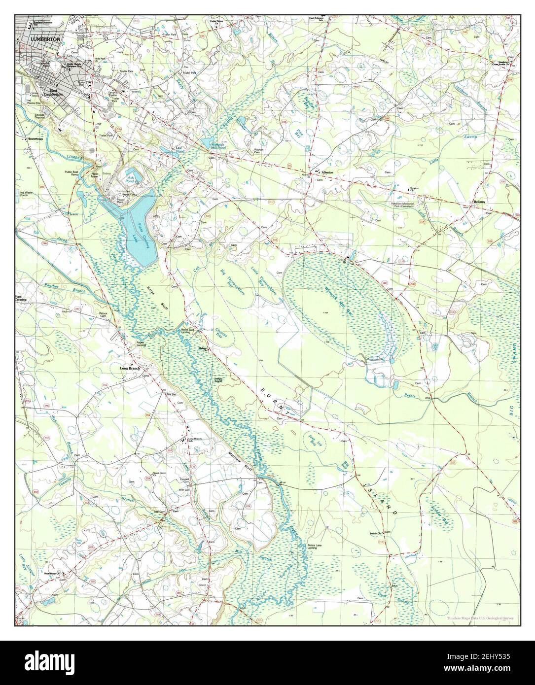 Lumberton map hires stock photography and images Alamy