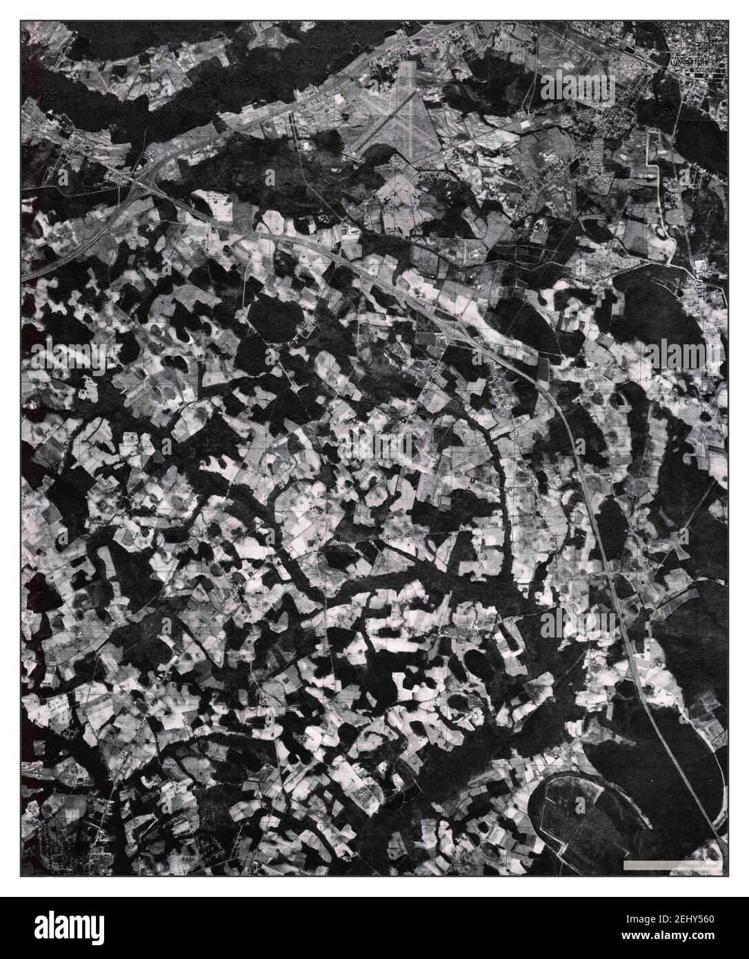 Map of lumberton hires stock photography and images Alamy