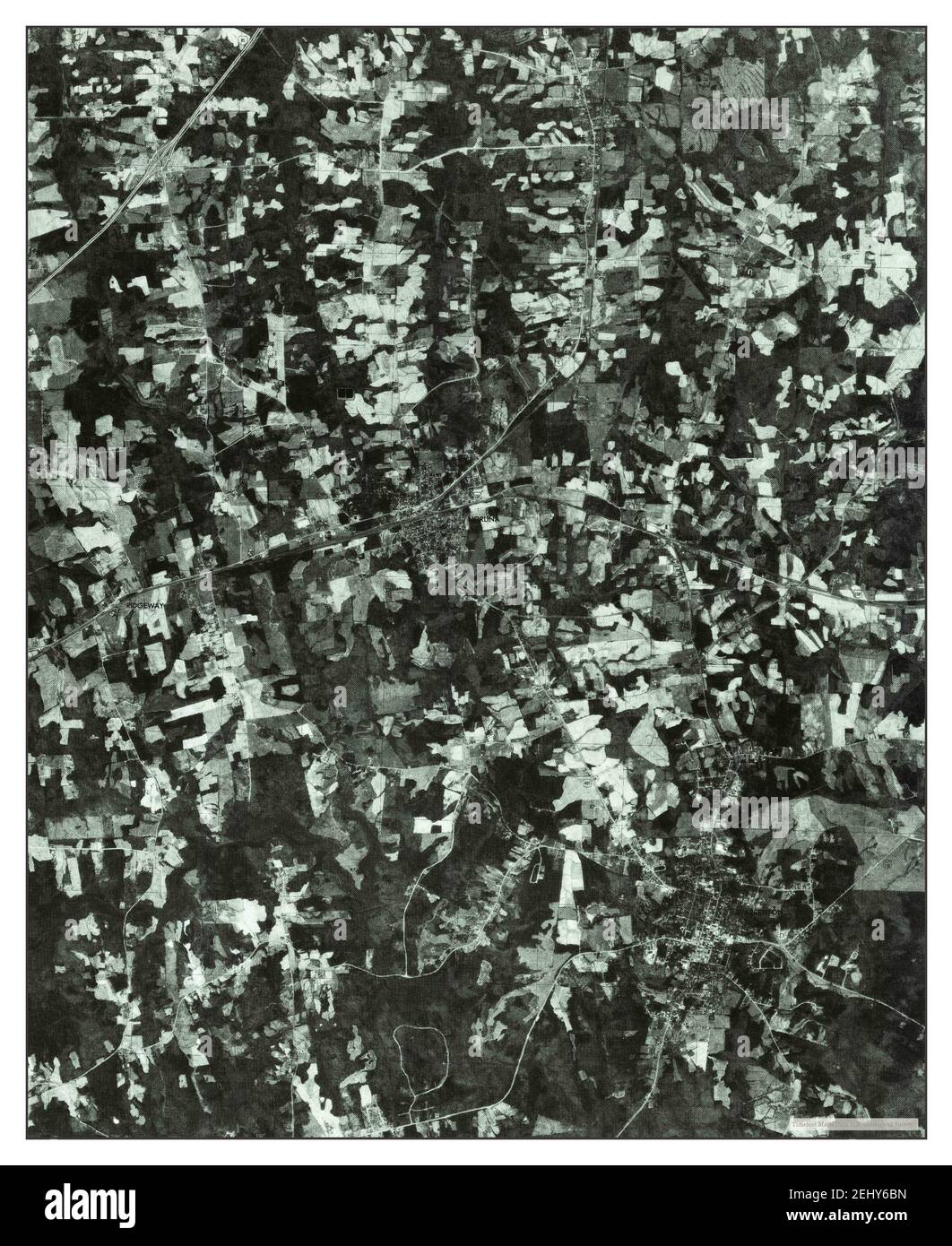 Warrenton, North Carolina, map 1977, 124000, United States of America