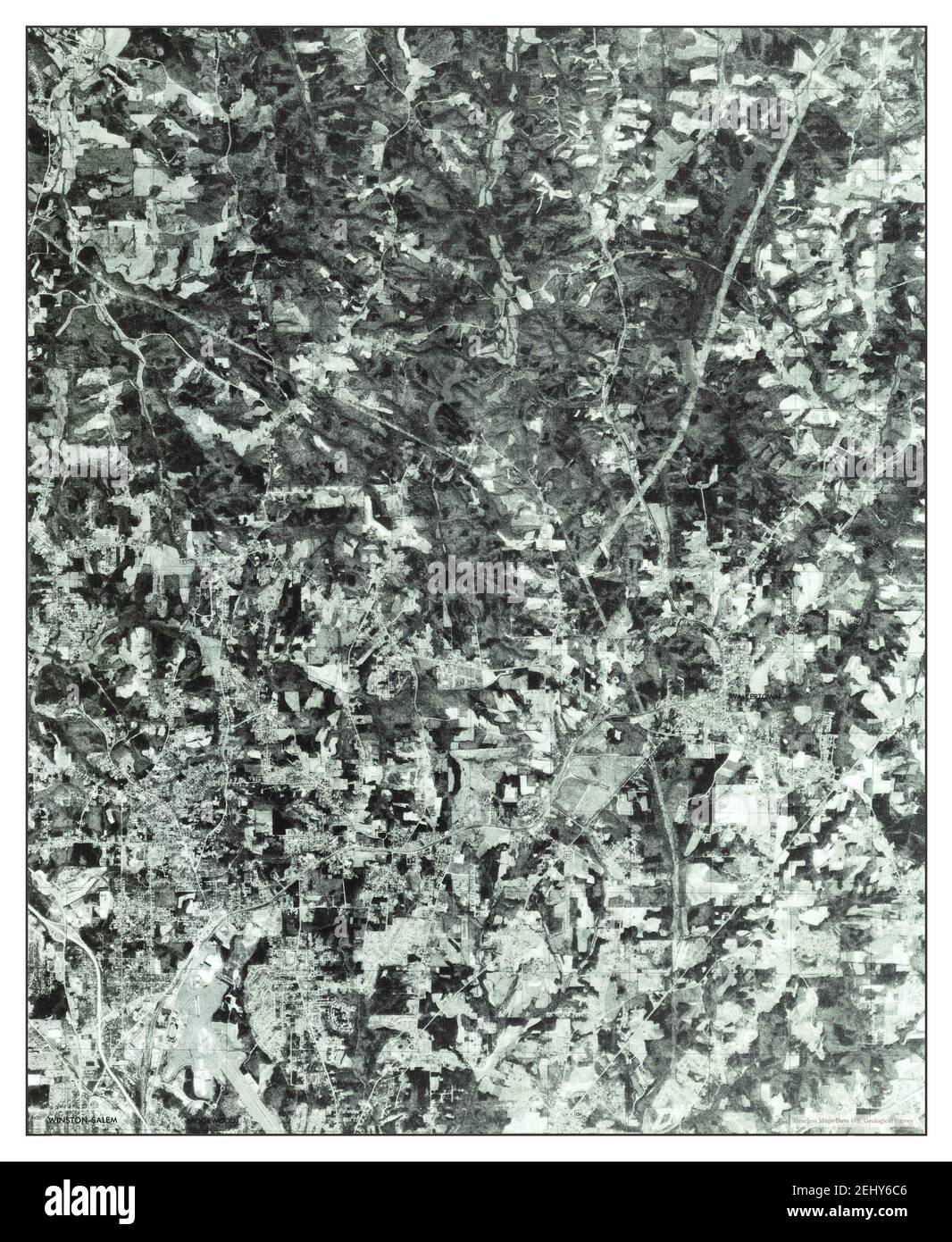 Walkertown map hires stock photography and images Alamy