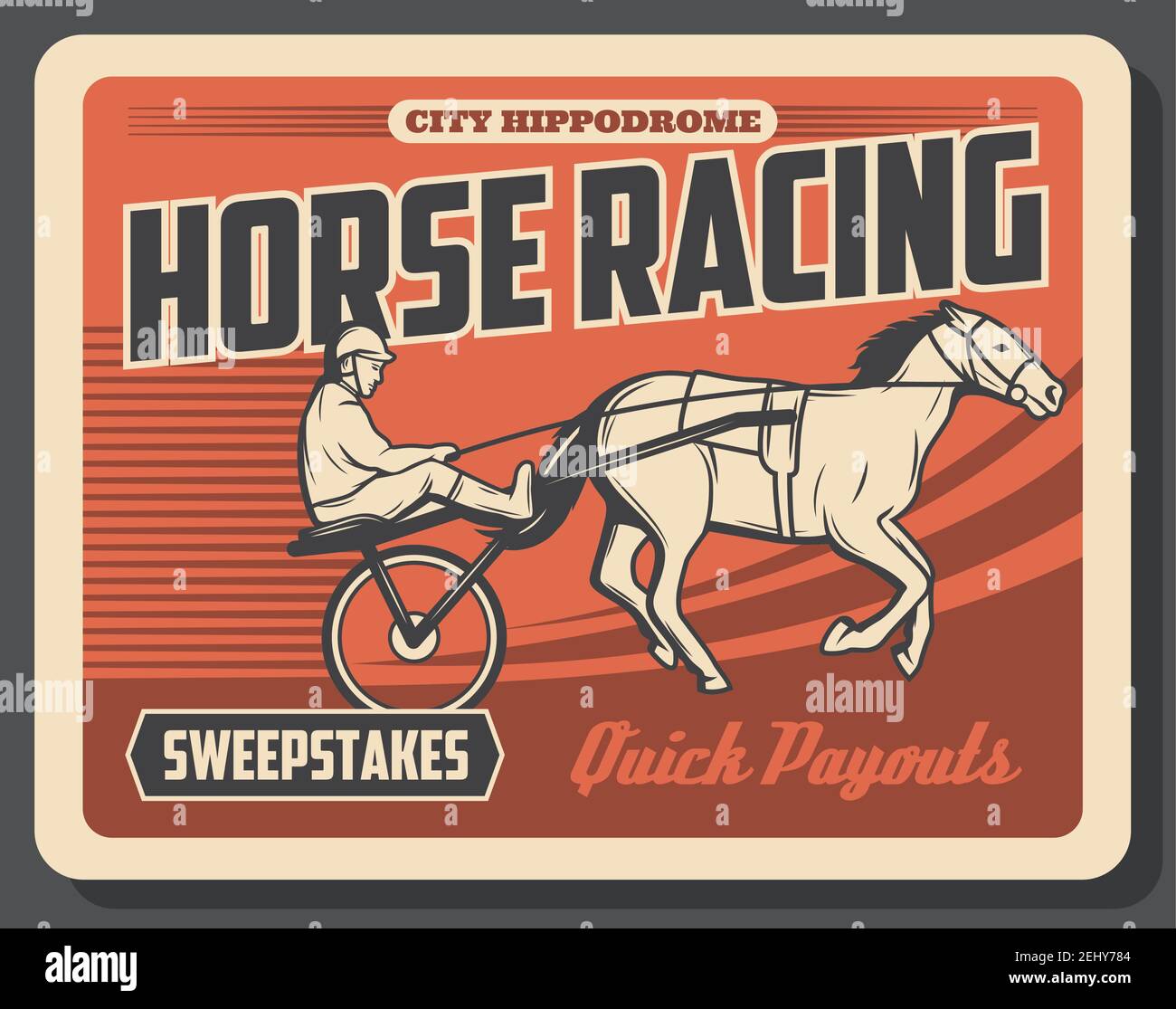 Horse stake Stock Vector Images - Alamy