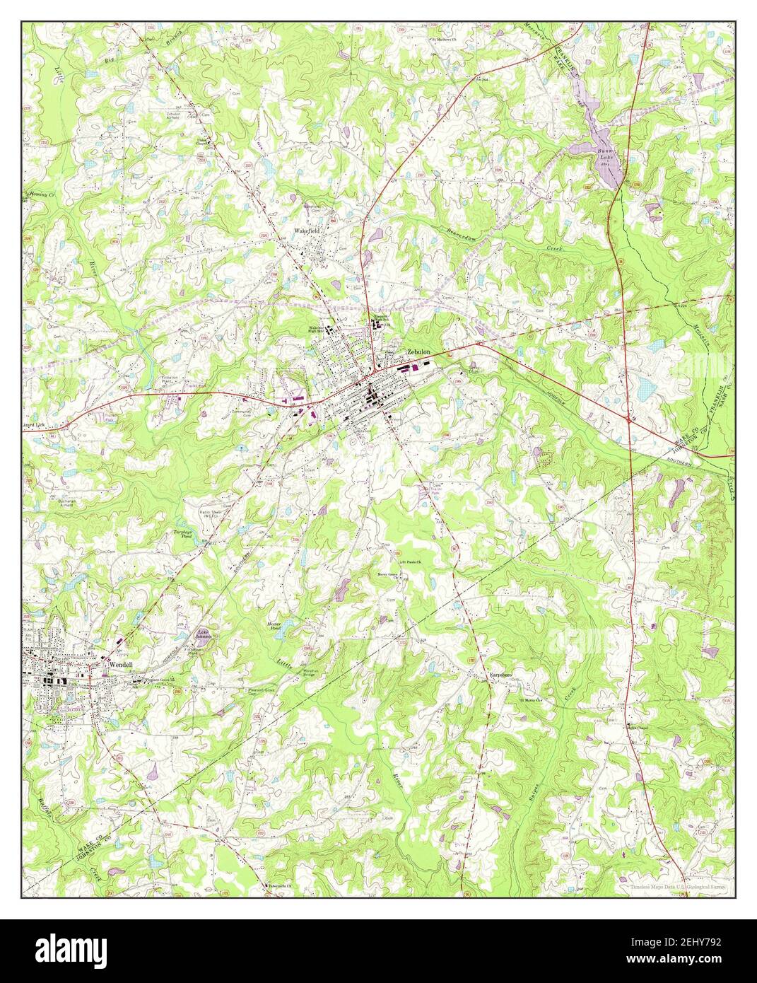 Map of zebulon hires stock photography and images Alamy