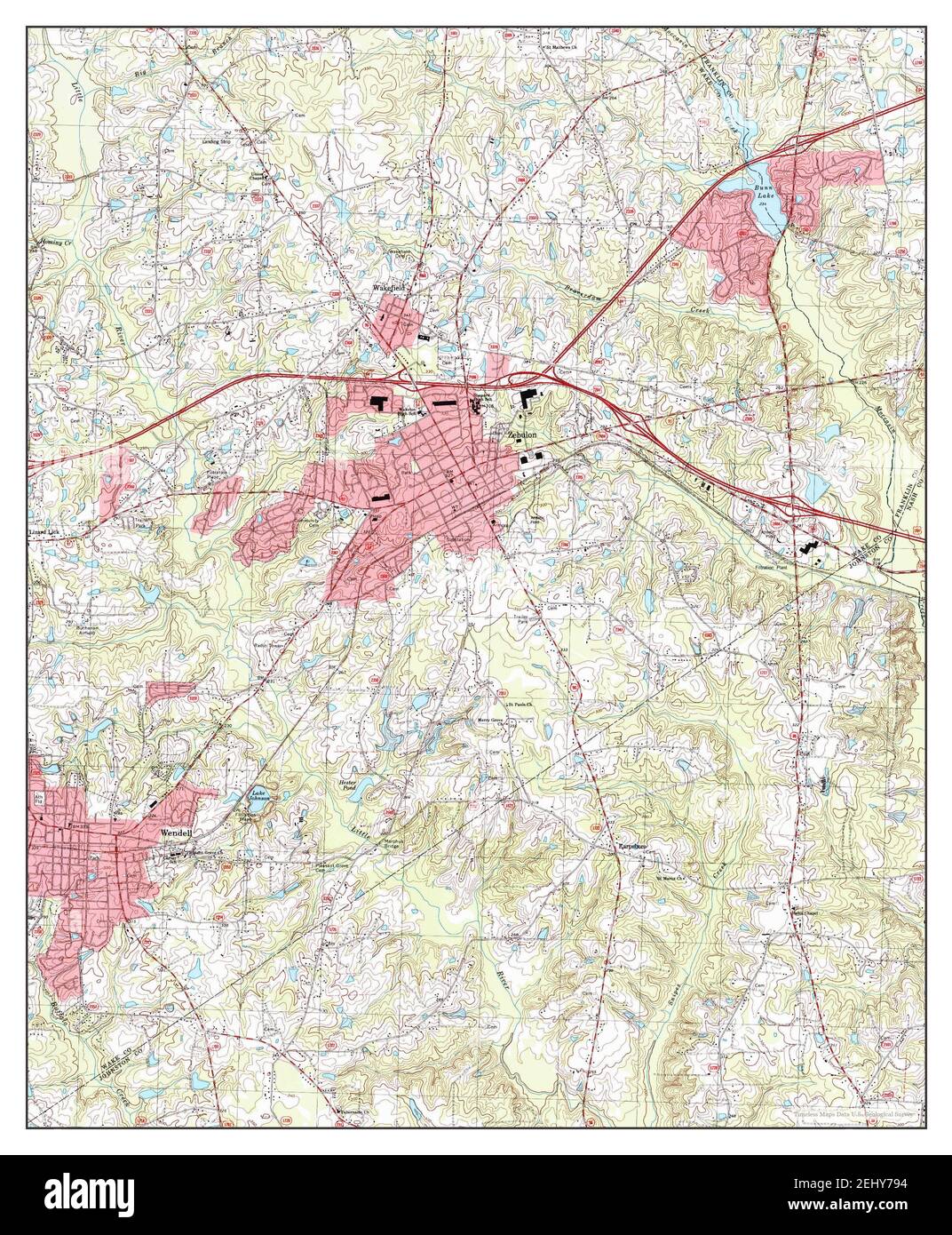 Map of zebulon Cut Out Stock Images & Pictures Alamy