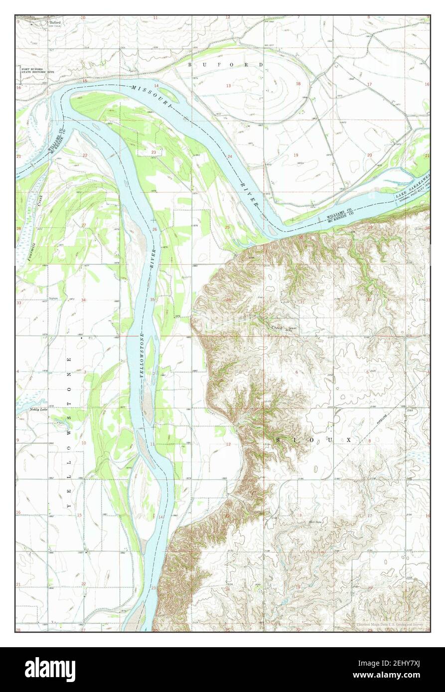Map of buford hi-res stock photography and images - Alamy