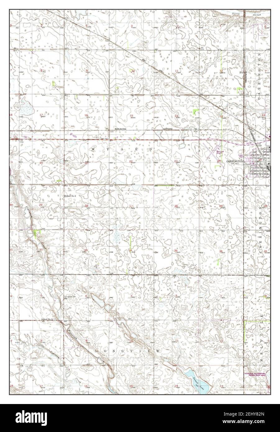Map of carrington hires stock photography and images Alamy