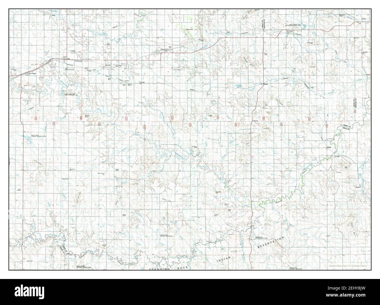 Map of elgin north dakota hires stock photography and images Alamy
