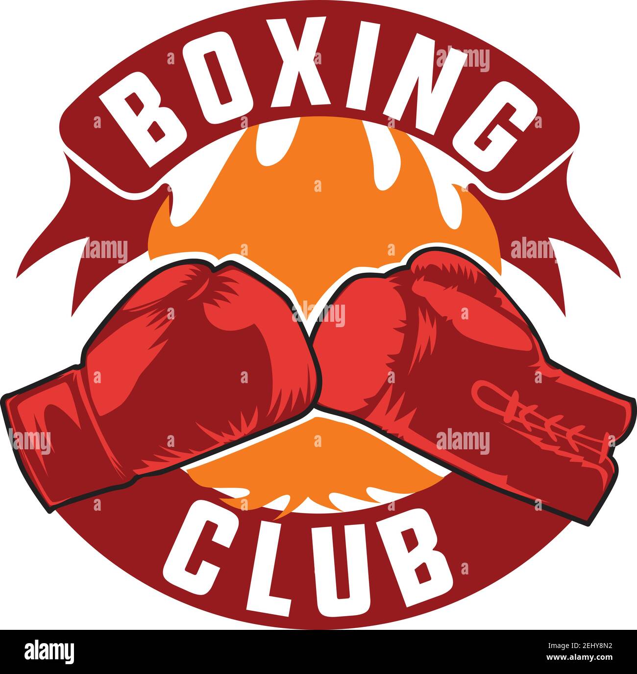 boxing logo on white background, vector illustration Stock Vector Image &  Art - Alamy