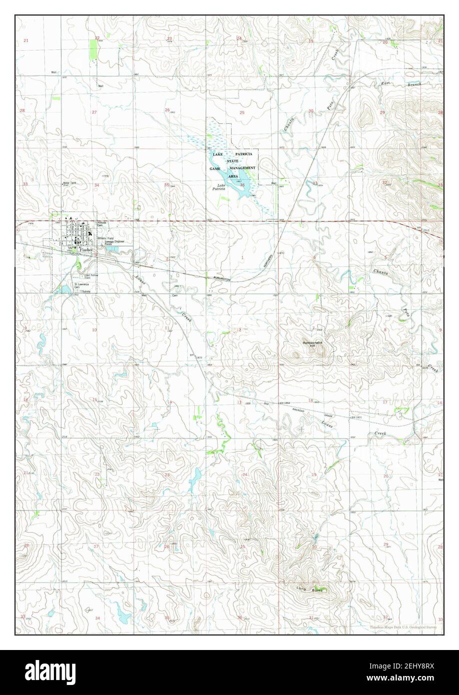 Flasher, North Dakota, map 1980, 124000, United States of America by
