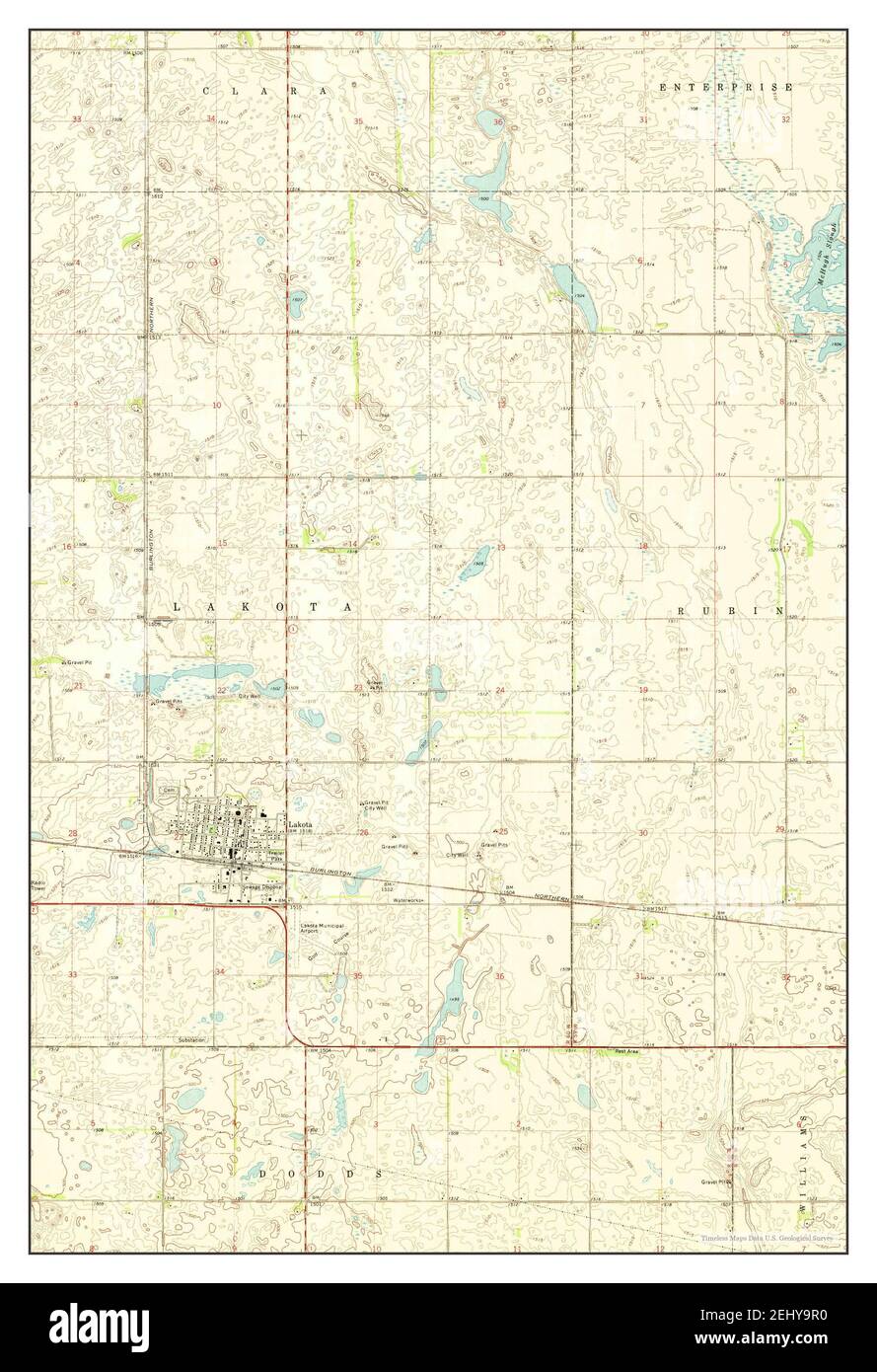 Lakota map Cut Out Stock Images & Pictures Alamy