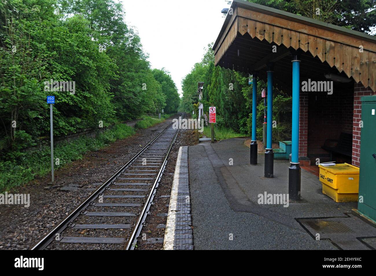 Llangynllo station hi-res stock photography and images - Alamy