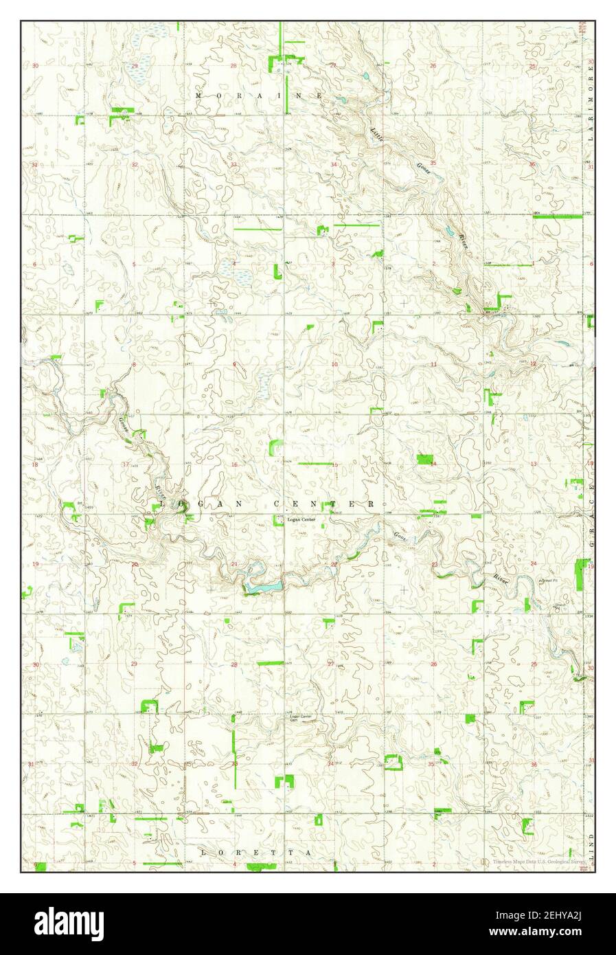Center north dakota map hires stock photography and images Alamy