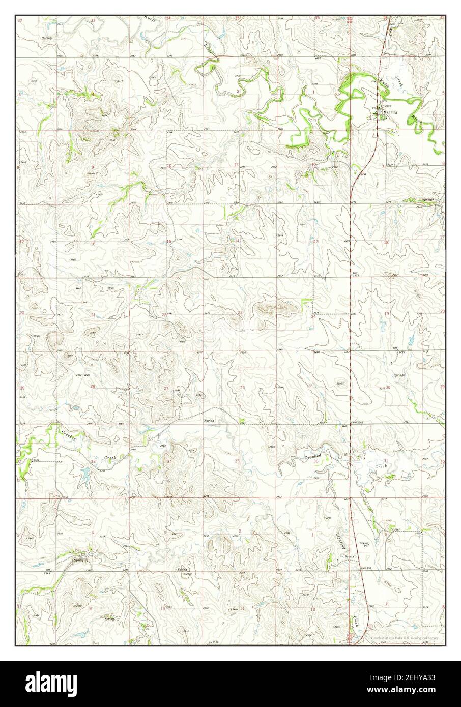 Manning north dakota map Cut Out Stock Images & Pictures Alamy