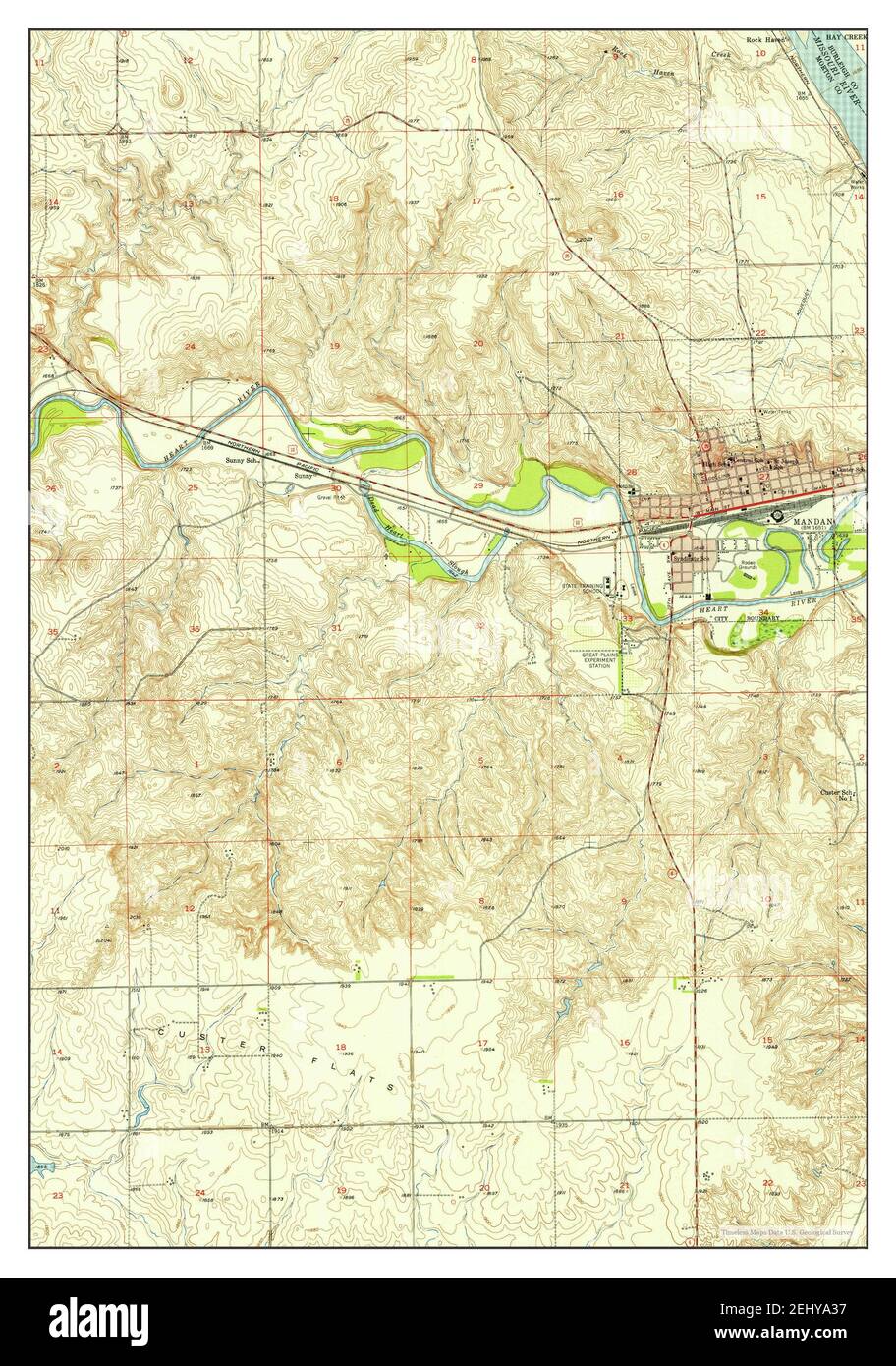 Map Of Mandan High Resolution Stock Photography and Images Alamy