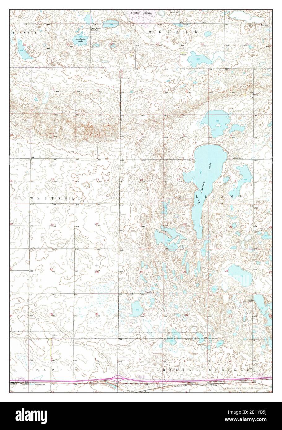 Tappen north dakota map hires stock photography and images Alamy