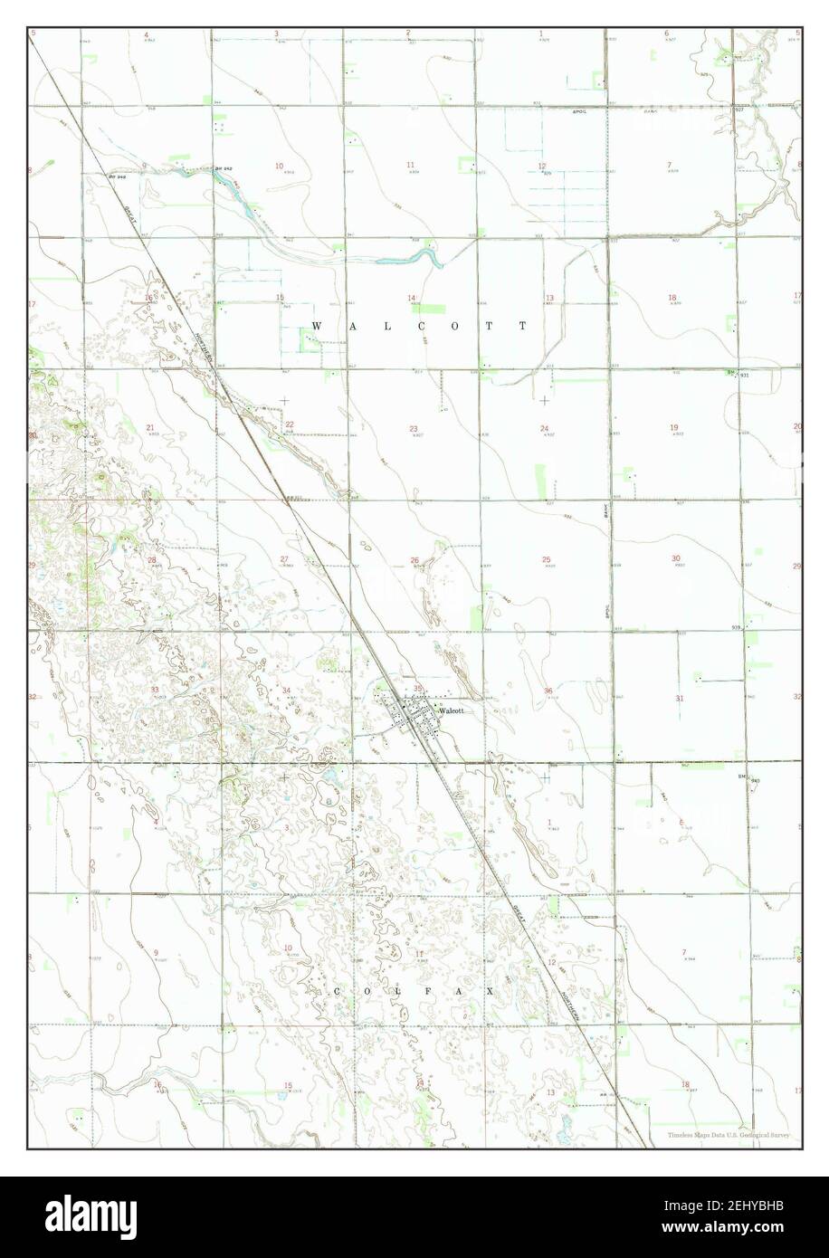 Map of walcott hires stock photography and images Alamy